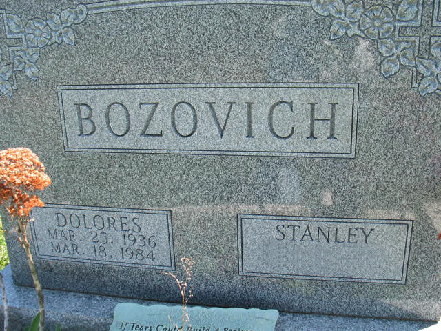 Dolores and Stanley Bozovich